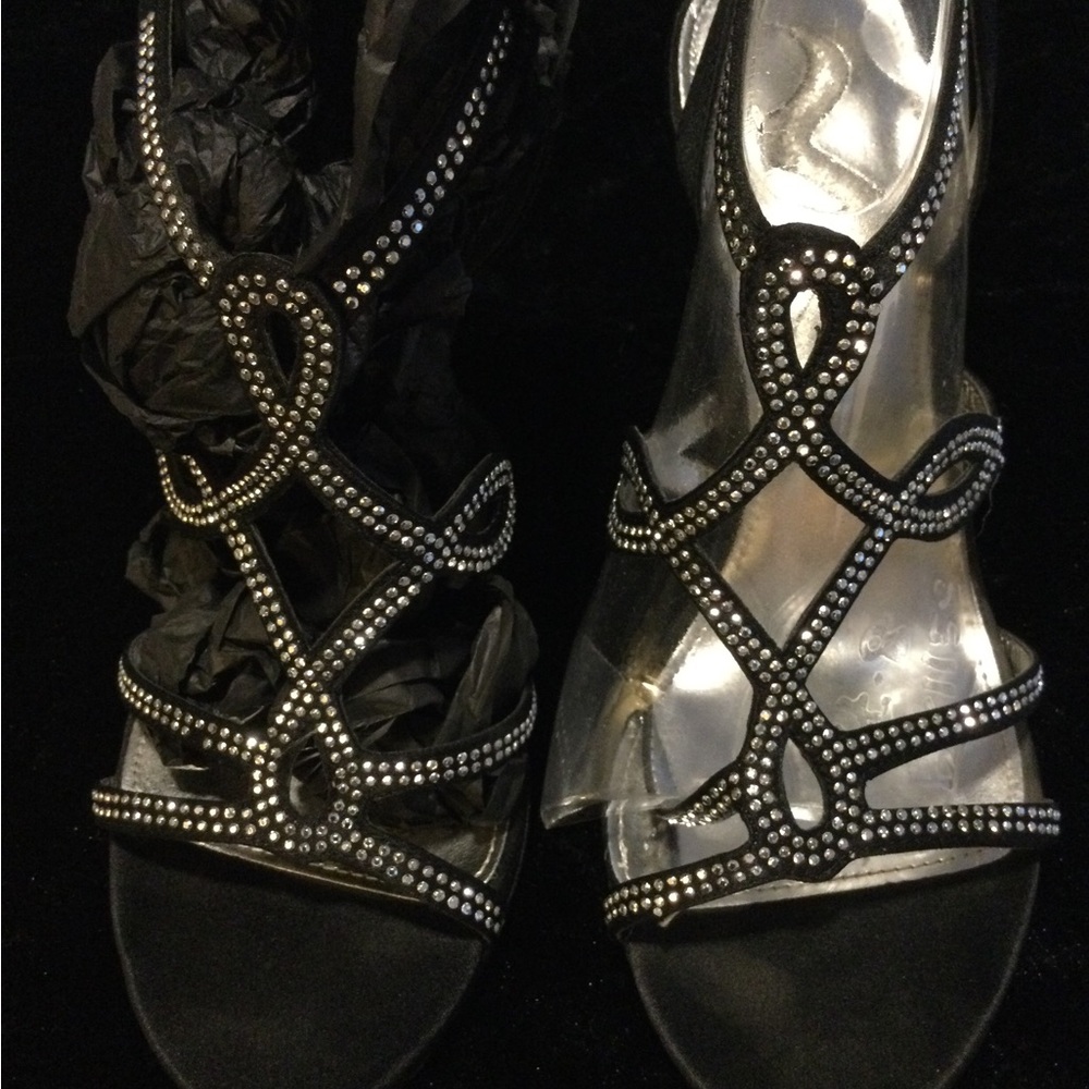 Women’s jeweled heels